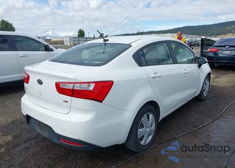 2012 Kia Rio Lx из США, поврежденный, VIN KNADM4A37C6069353